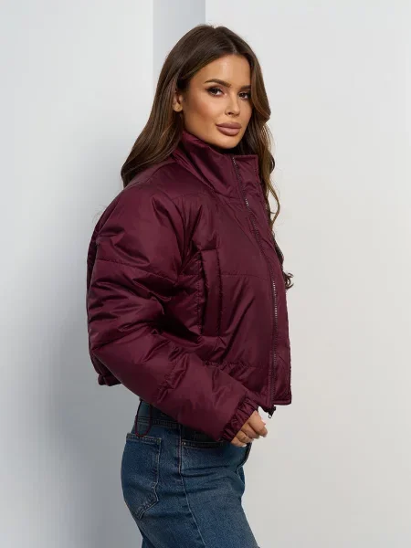 Куртка Issa Plus бордовая