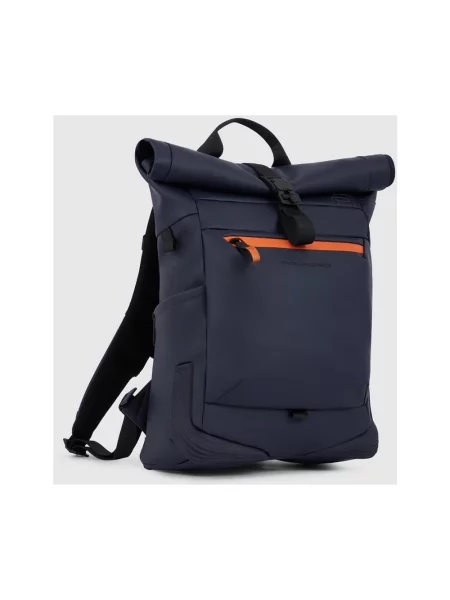 Torba na laptopa Piquadro wodoszczelna niebieska