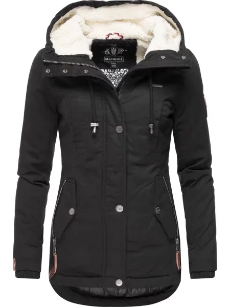 MARIKOO Zimska jakna Bikoo' črna