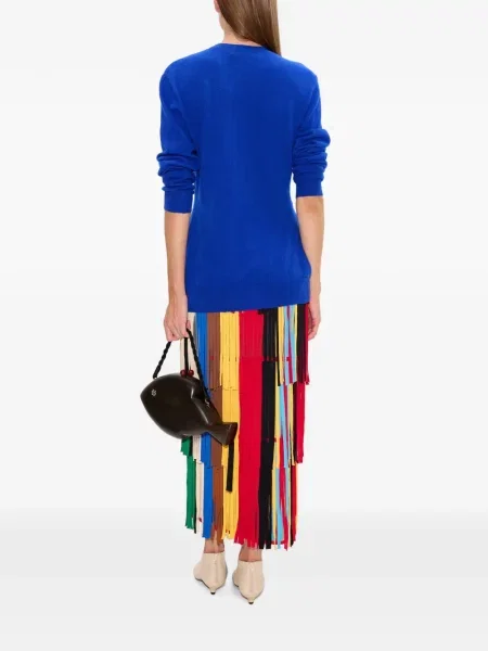 Cardigan Simon Miller asimetric albastru
