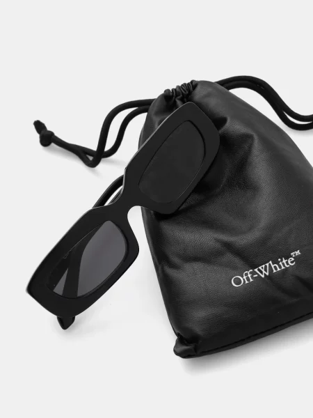 Off-White ochelari de soare negru alb