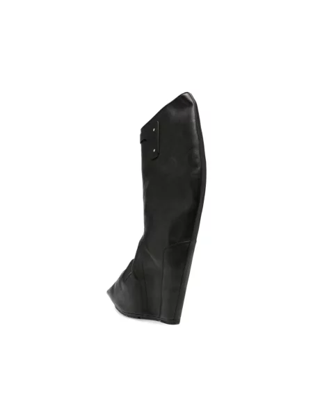 Muszkieterki Rick Owens skórzane czarne