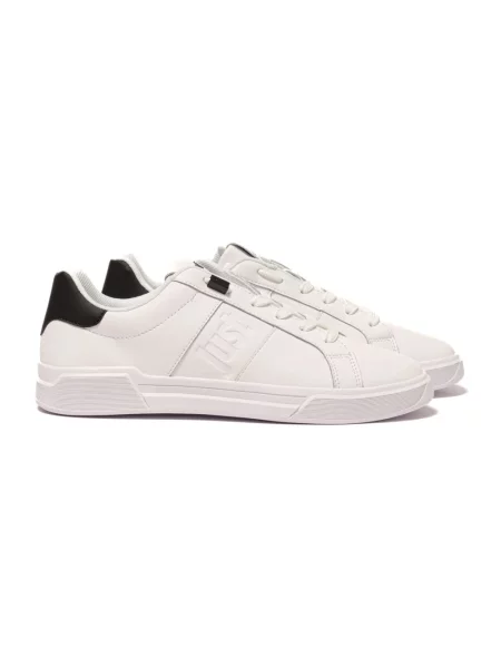Sneakersy Just Cavalli skórzane białe