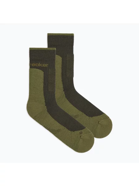 Șosete pentru bărbați Icebreaker Merino Hike+ Medium Crew dark loden/sphagnum