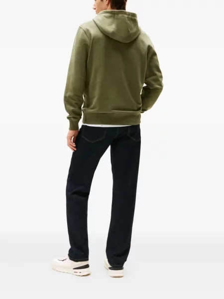 Hanorac cu glugă Tommy Hilfiger cu broderie verde