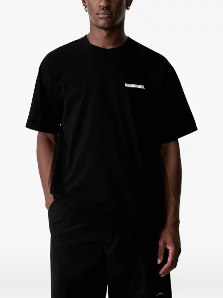 Tricou Neighborhood cu imagine negru