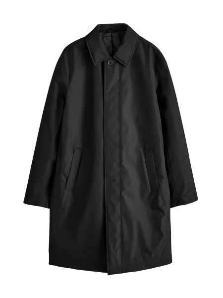 Next Palton de primăvară-toamnă negru