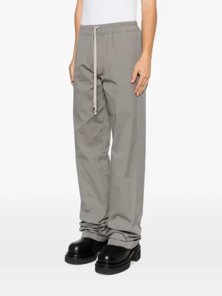 Pantaloni Rick Owens cu cordon gri