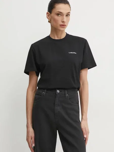 La Mania tricou din femei negru