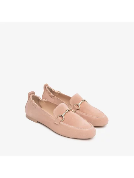 Pantofi Nerogiardini din velur roz