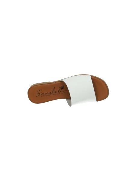 Pantofi Sandali alb