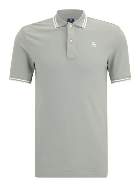 G-STAR Tricou Dunda verde pastel alb