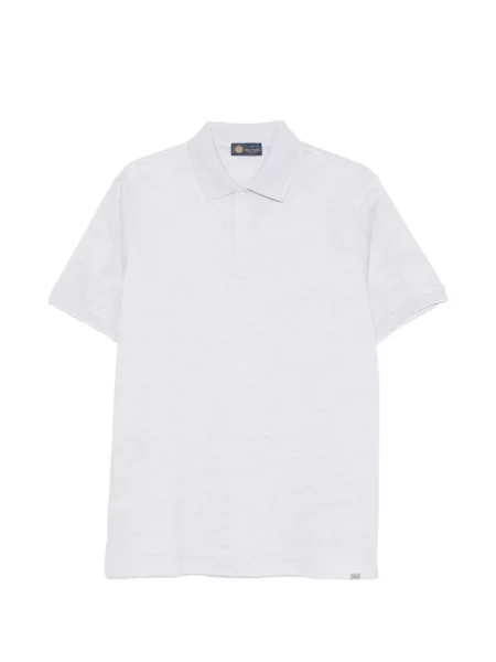Scurt tricou polo Paul & Shark gri