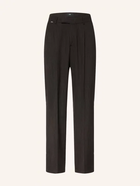 Cinque Oblekové Kalhoty Cieden Relaxed Fit 29 dunkelbraun