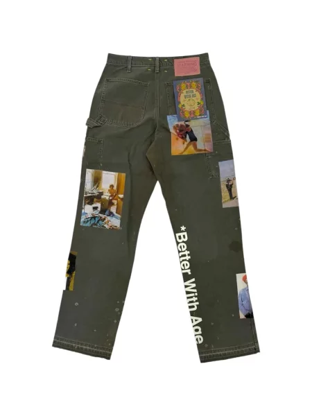 Pantaloni Better With Age verde