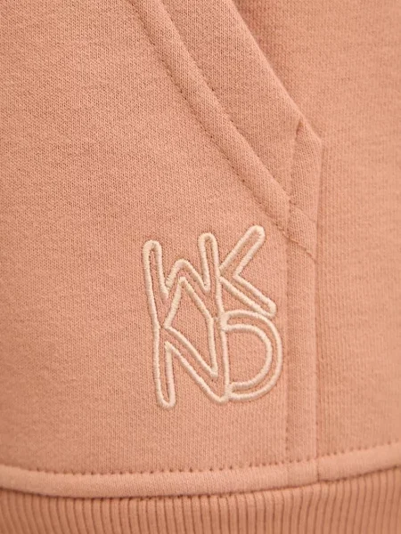 Однотонный свитер Weekend Max Mara с капюшоном коричневый
