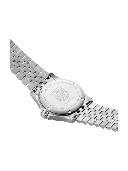 Lniany zegarek Luminox niebieski