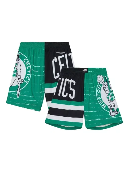 Pantaloni scurți Mitchell & Ness verde