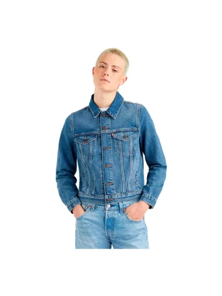 Levi's Kurtka jeansowa czarna