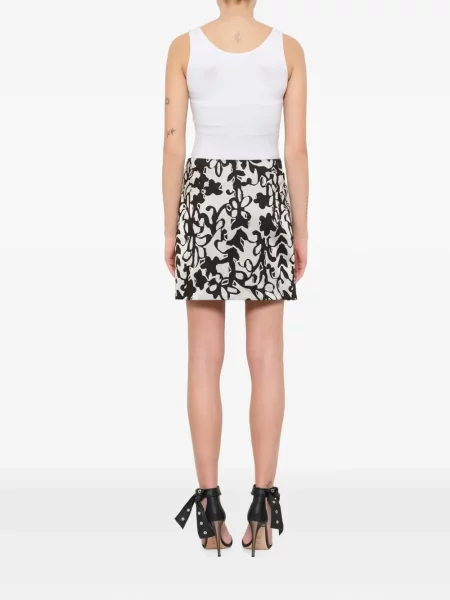 Fusta mini Lanvin cu imagine cu imprimeu abstract