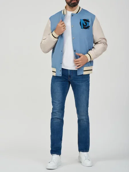 Бомбер Costume National голубой