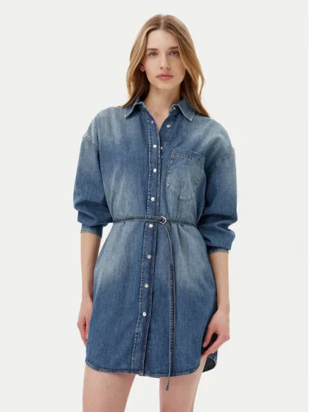 JOOP! Jeans Džínové šaty Nele modrá
