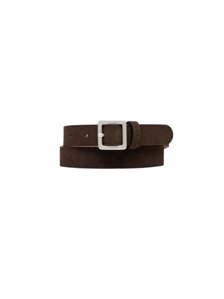 Gianni Chiarini pasek zamszowy CINTURE DONNA CAMOSCIO brązowy