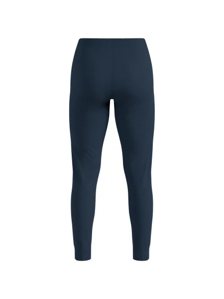 Legginsy termoaktywne ODLO BL BOTTOM long MERINO niebieskie