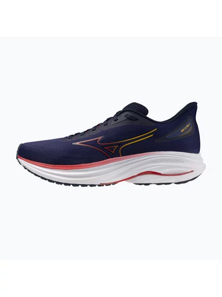 Încălțăminte de alergare pentru bărbați Mizuno Wave Ultima 17 beacon blue/tomato puree/artisan's gold albastru