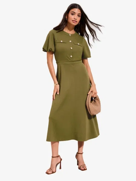 Friends Like These Rochie verde