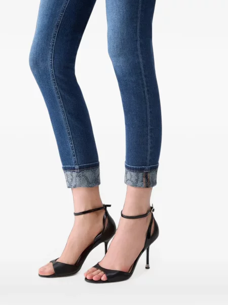 Слаб дънки skinny fit Liu Jo синьо