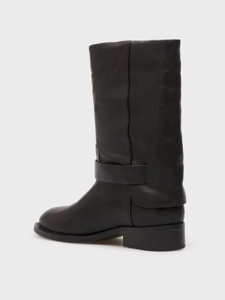 Кожаные сапоги Prpy черные