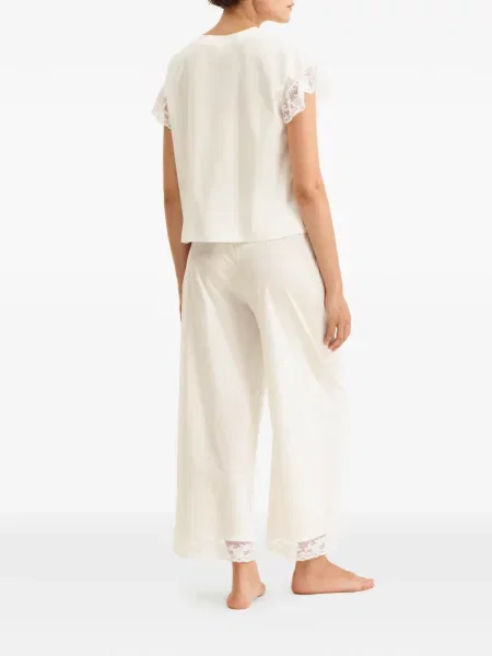 Koszulka Eres koronkowa biała