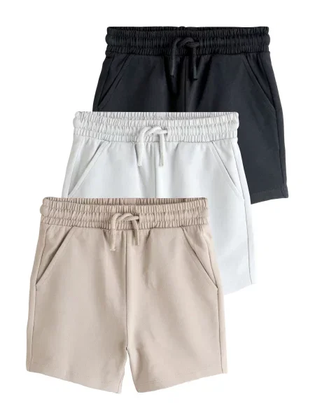Next Pantaloni ecru / gri deschis negru
