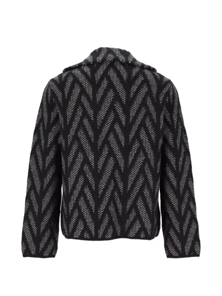 Вълнен блейзър Emporio Armani синьо
