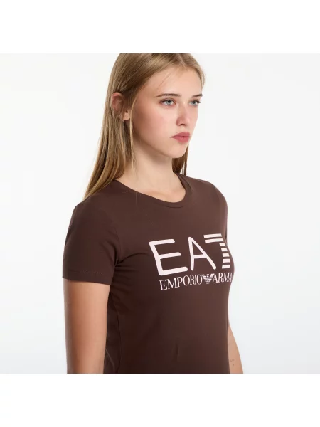 Тениска Emporio Armani Train Graphic Series W Tee Ss Chicory Coffee L
