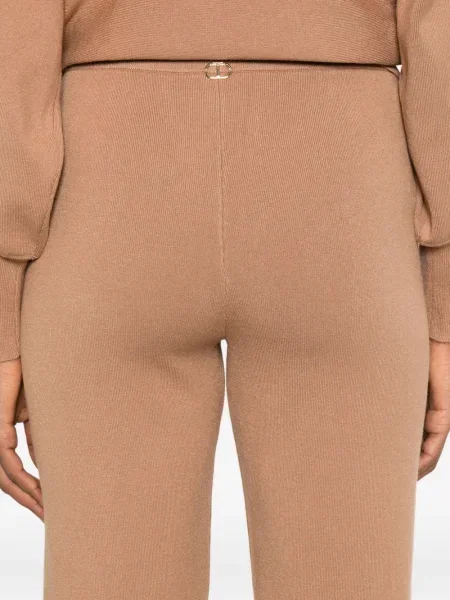 Pantaloni Twinset maro