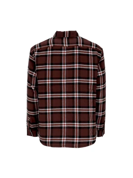 Koszula Vans flanelowa brązowa