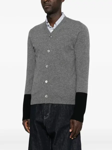 Μάλλινη ζακέτα Comme Des Garçons Homme γκρι