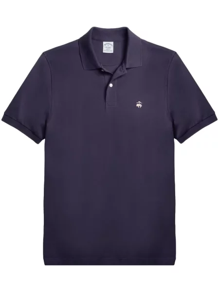 Polo Brooks Brothers cu broderie albastru