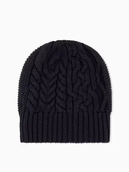 Шапка Emporio Armani черная