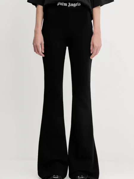 Palm Angels pantaloni de Classic Logo Tape uni negru