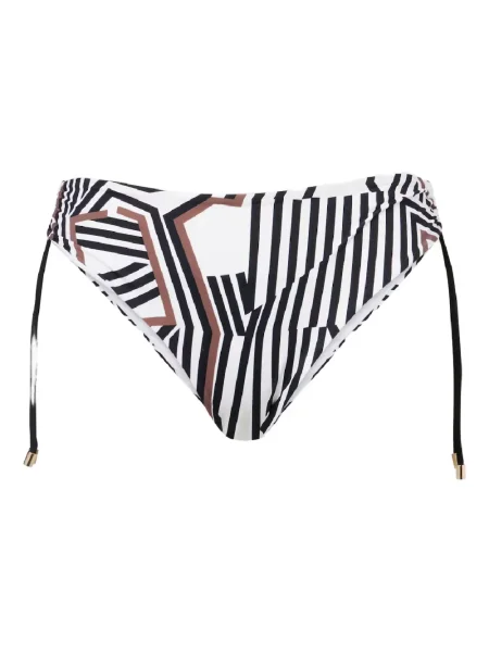 Bikini Max Mara cu dungi alb