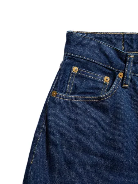 Széles szárú farmer Nudie Jeans kék