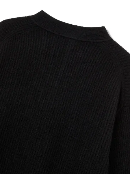 Cardigan Studio Tomboy tricotate negru