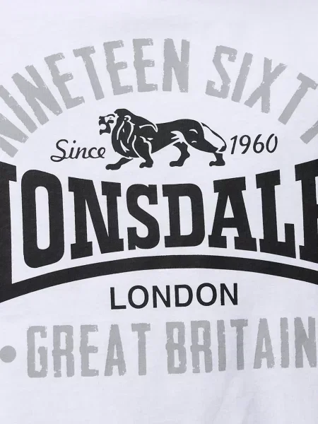 Футболка Lonsdale біла