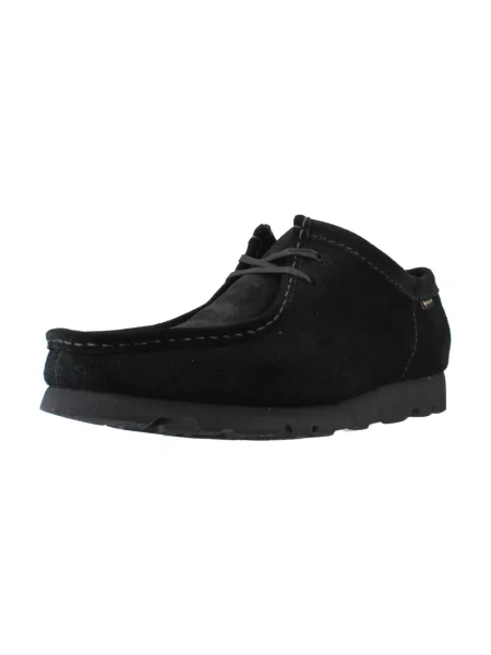 Półbuty Clarks skórzane czarne
