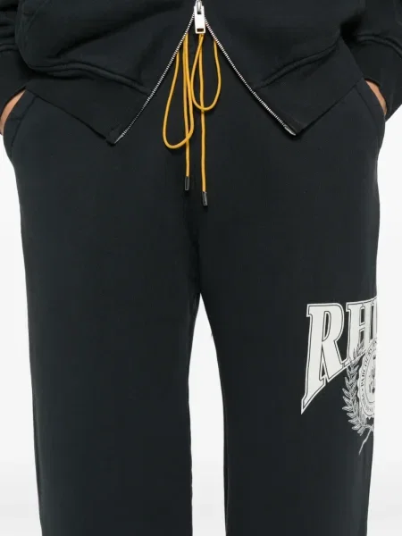 Pantaloni Rhude cu imagine negru