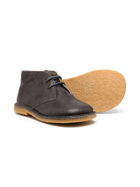 Buty do kostki dziecięce Pèpè brązowe