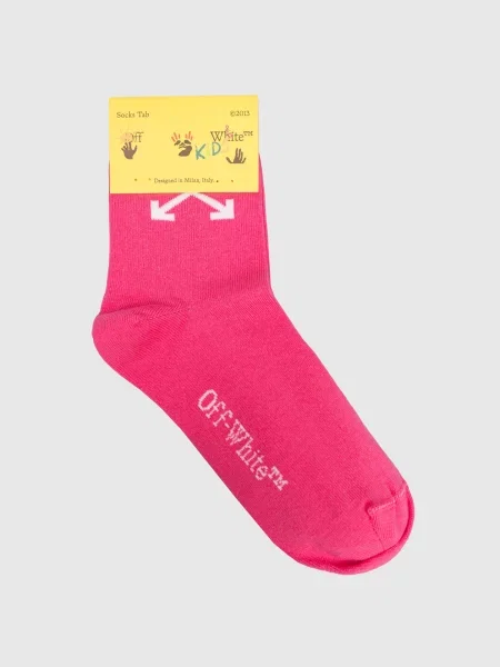 Детские носки Off-white розовые